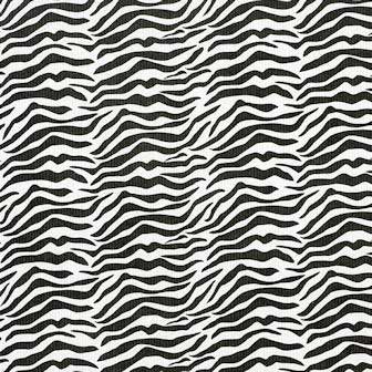 Cadeaupapier zebra print op sterk wit gestreept papier.
 