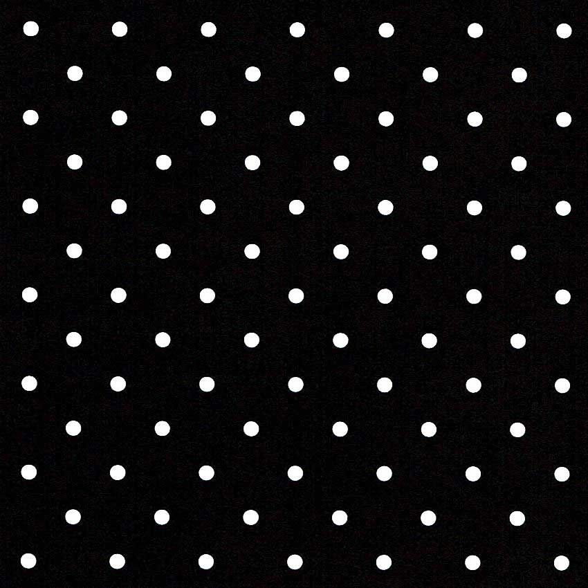 Gift wrapping paper black with white dots on strong white paper.
 