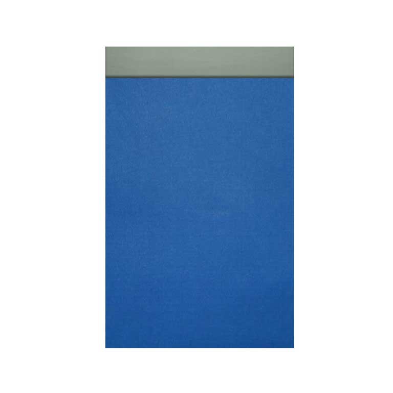 Geschenkzakjes met 2 cm klepje, azuurblauwe buitenkant en mintgroene binnenkant op sterk, zeer soepel mat papier.
 