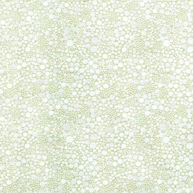 Schuimbellen design in ivoor kleur op glanzend wit papier.
 