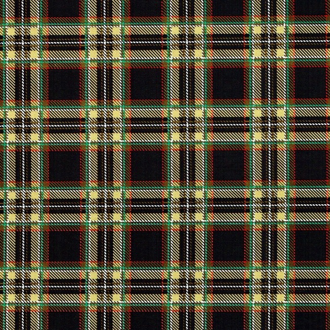 Gift wrapping paper scottish tartan with gold on glossy paper.
 