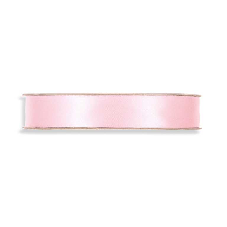 Satin ribbon light pink
 