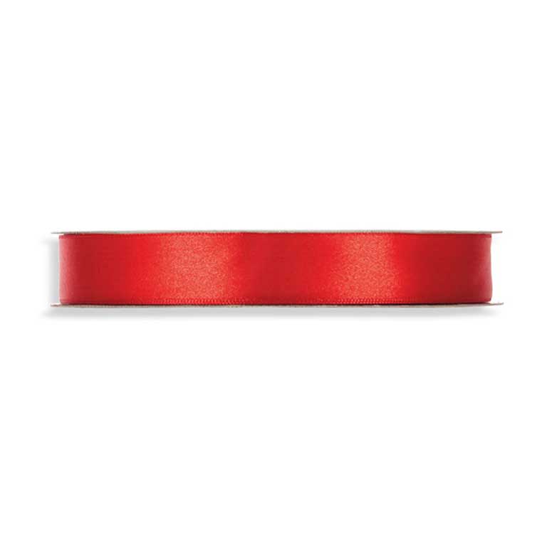 Satin ribbon red
 