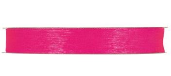 Organza ribbon neon pink
 
