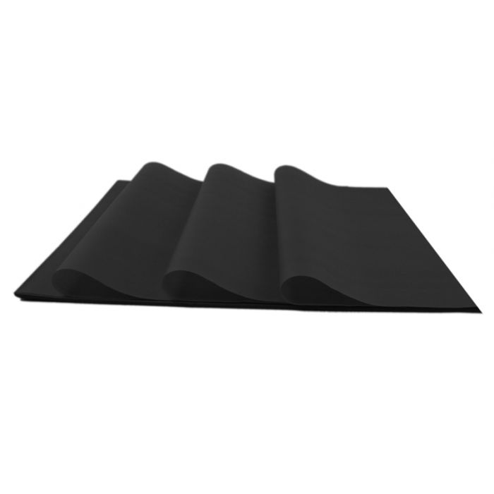 Schwarz seidenpapier, qualität mg 17 gramm farbe-fast.
 